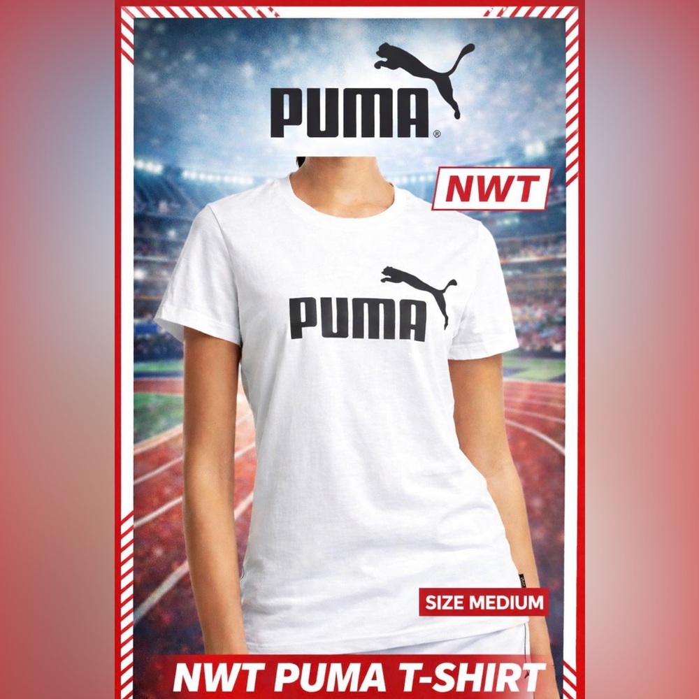 71. PUMA Women's Essentials Tee NWT